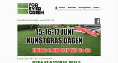 Desktop Screenshot of forevergreen.be
